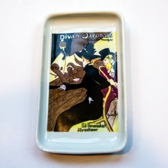 Jewelry Plate French Divan Japonais Small Ring Plate Watch Plate Souvenir Plate - Picture 1 of 8